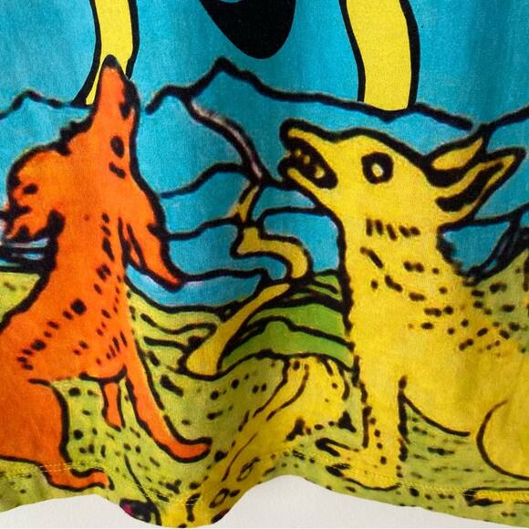 Nike Element Back Print T-shirt Orange Ombré size small - Picture 7 of 9